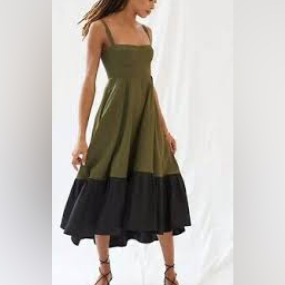 Mare Mare x Anthropology Ruffled Bustier Dress